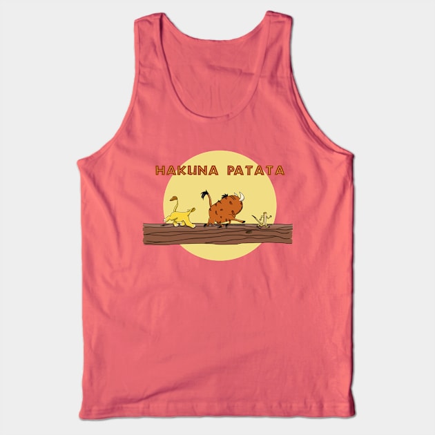 Hakuna Patata Tank Top by JuliaSC